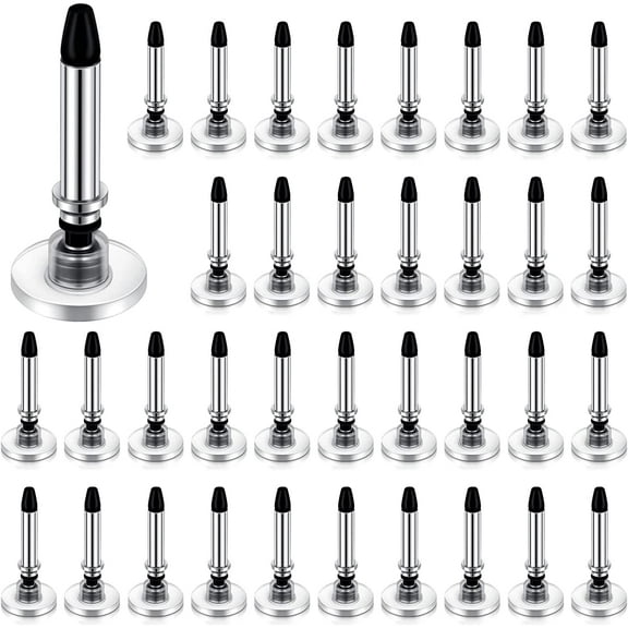 Lsupdaol 36 Pieces Stylus Pen Tips Replacement Tips Only High Precision Replaceable Stylus Pen Disc Tops Universal Round Shape Penpoint for Touch Screen Devices Daily Using Supplies