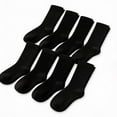 thumbnail image 1 of Lsupdaol 6 Pairs Seamless AFO Interface Cotton Socks Non Binding Sensory Socks, 1 of 6