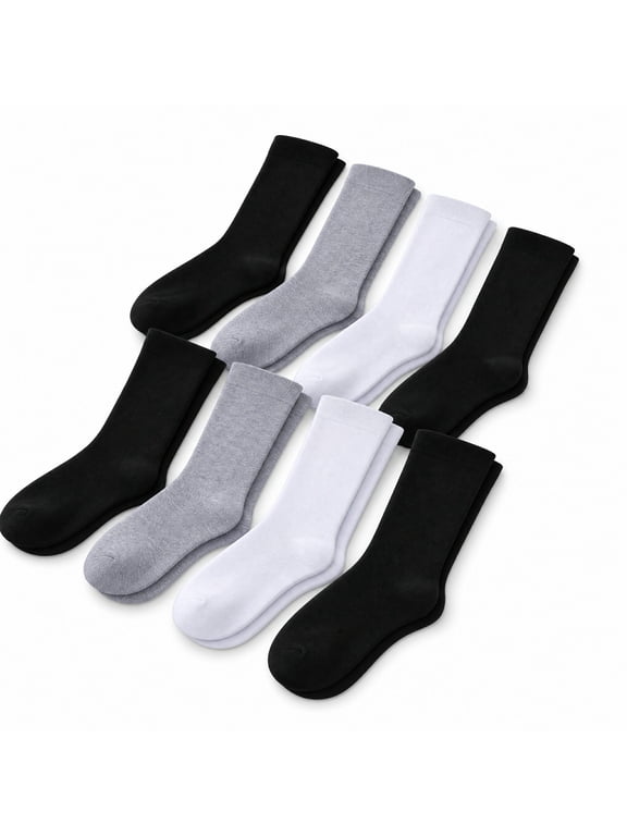 6 Pairs Seamless AFO Interface Cotton Socks Non Binding Sensory Socks
