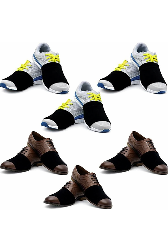 6 Pairs Line Shoe Sock over Sneakers Shoe Covers on Smooth Floors Sliders Ballet Dancers Turning Socks