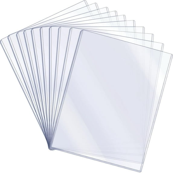 Lsupdaol 6 Pcs 8.5 x 11'' Rigid Print Protectors Clear Rigid Plastic ...