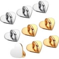 thumbnail image 1 of Lsupdaol 8 Pcs Cell Phone Finger Ring Adhesive Metal Phone Finger Grip Loop Stand Heart Grip Holder Charm Hook for DIY Hanging Supplies, 1 of 7