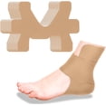 thumbnail image 1 of Lsupdaol 8 Pcs Precut Kinesiology Tape for Ankle Cotton Breathable Elastic Athletic Tape Pain Relief Minimize Ankle Sprain Provides Support and Stability for Ligament and Muscle Marathon Use(Beige), 1 of 11