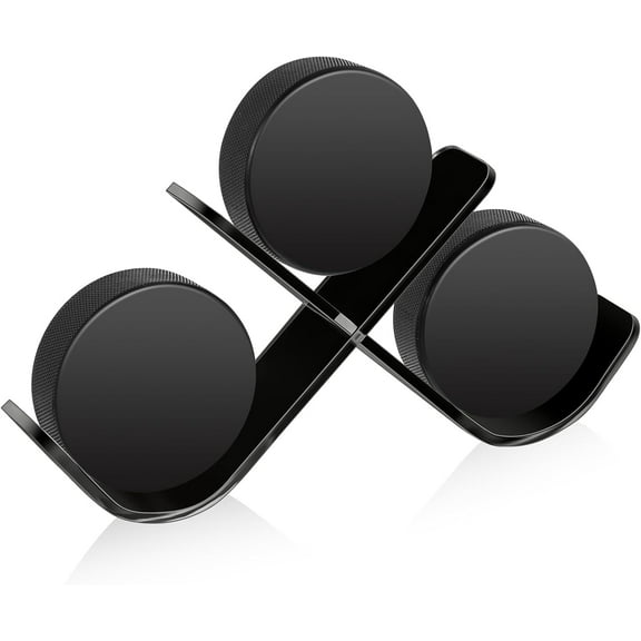 Lsupdaol Acrylic Hockey Puck Display Case for Displaying Your Autograph Hockey Puck Black Display Case Collection Gift(9 x 9 x 3.15 Inches)