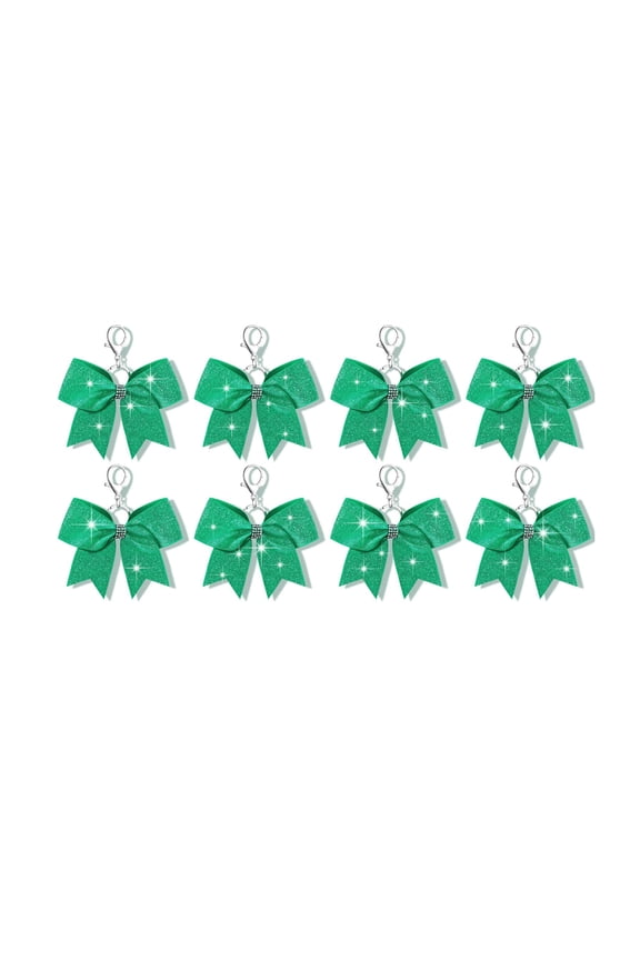 Cheer Bow Keychain Cheer Keychain with Rhinestones Cheerleader Keyrings for Teen Cheerleading Sports Accessory