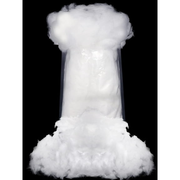 Lsupdaol Fake Snow Decor Fiber Artificial Snow Cotton Snow Fluffy Indoor Decoration for Winter Mantle Christmas Decoration(60 g)