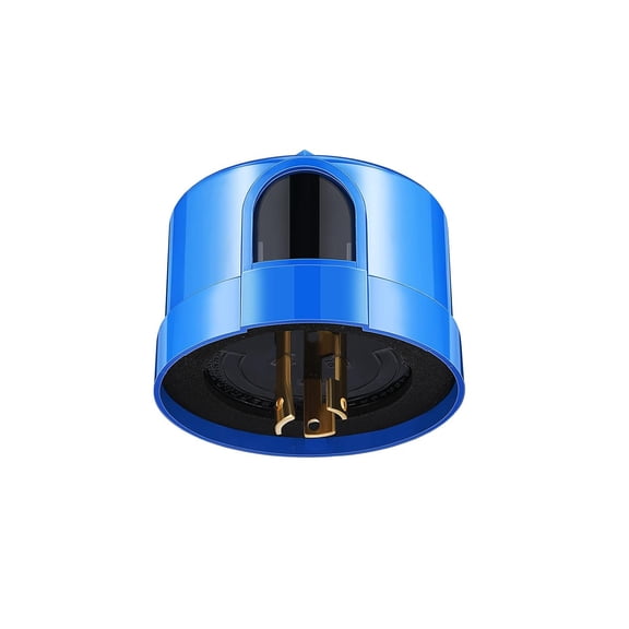 Lsupdaol Photocell Twist Lock 1pcs Photocell Sensor Auto On/Off Switch Blue Light Switch Lock Dusk to Dawn Light Control Sensor for Outdoor Lighting 120v to 277v