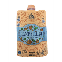 Lt. Blender's Peach Bellini in a Bag Cocktail Mix, Non-GMO, 3 Pack