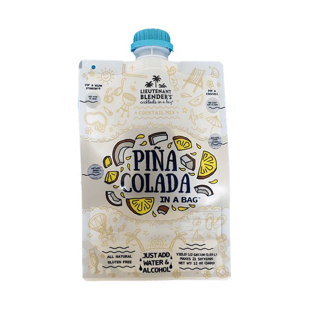 Lt. Blender's Pina Colada in a Bag Pina Colada Mix, 3 Pack