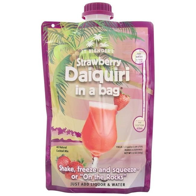 Lt. Blender's Strawberry Daiquiri in a Bag (Pack of 3)