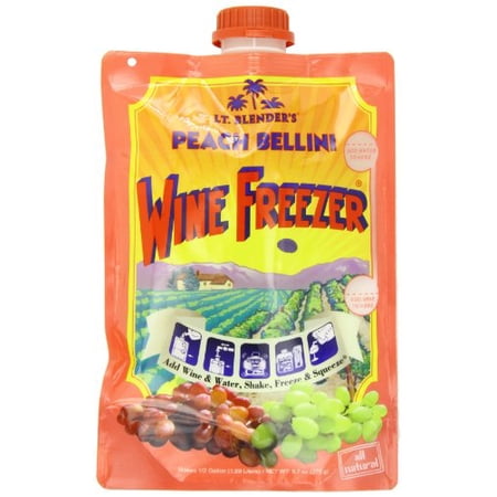 Lt. Blender's Wine Freezer Peach Bellini, 3 pack, 9.7 fl oz
