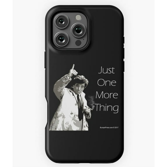 Lt. Columbo Classic TV Detective M3152 Phone Case for iPhone 17 16 15 14 13 12 11 Pro Max