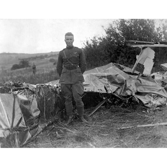 Lt. Frank Luke History (24 x 18)