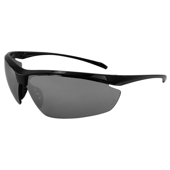 Lt Military Approve Sunglasse Gloss Black Frame Flash Mirror Lenses ANSI Z87.1+