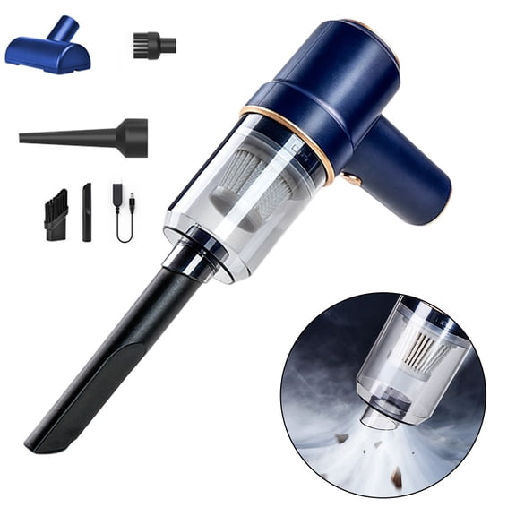 Lt117C Compatible Car Vacuum Cleaner With Strong Suction And Attachments