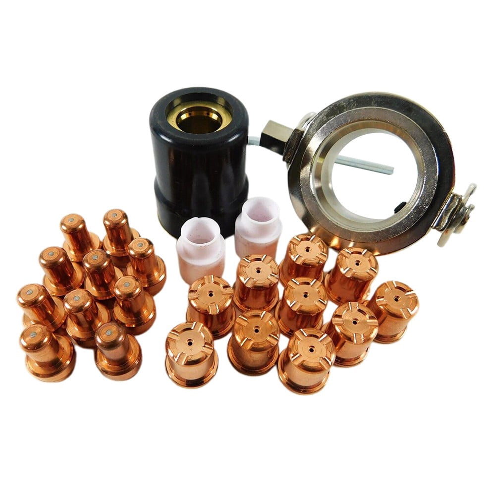 RIVERWELD C1402 Electrode & C1308 Plasma Nozzle Kits for CEBORA P70 CP-70 CB70 Plasma Cutter Tack 20pcs