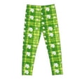 thumbnail image 1 of Ltctricy Baby Girls St. Patrick's Day Leggings Children's Cute Stretchy Soft Yoga Pants Comfy Fashion Full Length Tight Pants, 1 of 1