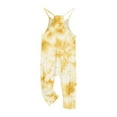 thumbnail image 1 of Ltctricy Baby Girls Tie-Dye Overalls Cute Sleeveless Casual Children Rompers Fashion Loose Jumpsuit with Pockets, 1 of 6
