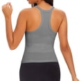 thumbnail image 1 of Ltctricy Camisole Tops for Women Ribbed Knit Scoop Neck Racerback Casual Basic Tank Tops Sleeveless Slim T-Shirts Tight Cami Shirts, 1 of 4