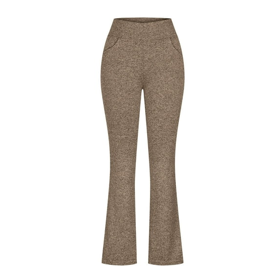 Ltctricy Flare Leggings for Women Soft High Waisted Stretchy Bell Bottom Lounge Yoga Pants Bootcut Workout Pants