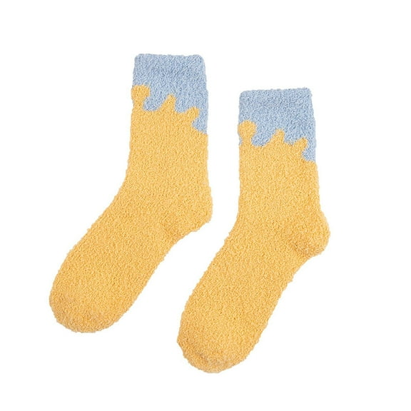 Ltctricy Fluffy Fuzzy Socks for Women Soft Plush Warm per Socks for Sleeping Christmas Gifts Winter Indoor Comfort Crew Socks