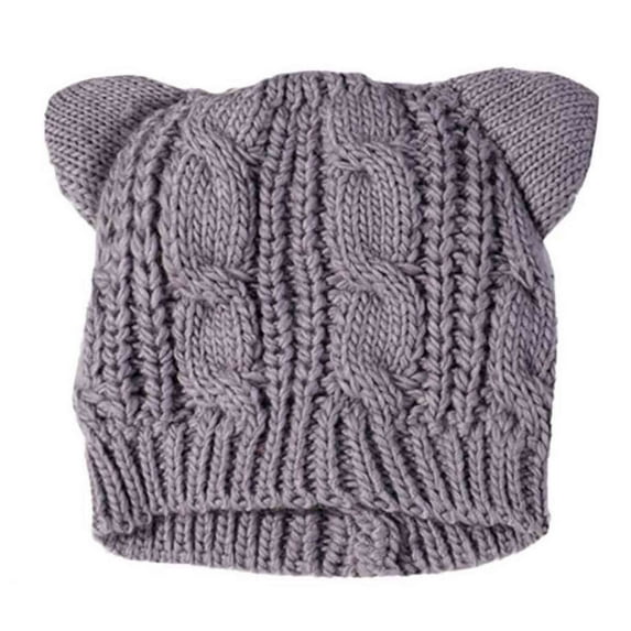 Ltctricy Knitted Beanie Hat for Women Cute Lounge Fall Winter Fashion Warm Hat Comfort Soft Solid Color Hat
