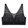 thumbnail image 1 of Ltctricy Lace Bralettes for Women Comfortable Mesh See Through Lightly Lined Wireless Bras Soft Support Everyday Bras, 1 of 5