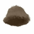 thumbnail image 1 of Ltctricy Plush Hat for Women Winter Warm Fuzzy Cozy Bucket Hat Soft Comfort Fashion Fleece Solid Color Hats, 1 of 4