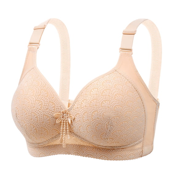 Ltctricy Push up Bras for Women Comfort No Underwire Lifting Full Coverage Bras Supportive Everyday Bralettes