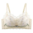 thumbnail image 1 of Ltctricy Push up Bras for Women Lace Wireless Soft Support Lift up Full Coverage Bralettes Comfortale Padded Bras, 1 of 2
