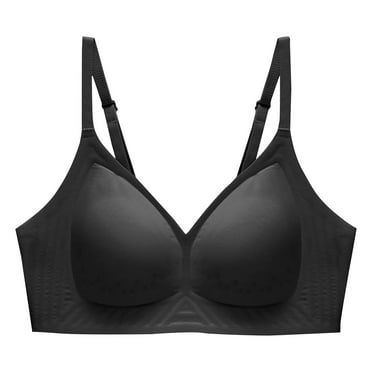 Ltctricy Push up Bras for Women No Underwire Seamless Lift up Full Coverage Supportive Bras Soft Comfortable Bralettes