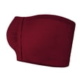 thumbnail image 1 of Ltctricy Strapless Bras for Women Plus Size No Underwire Front Closure Bandeau Bras Comfortable Tub Top Bralettes(Wine,XX-Large), 1 of 3