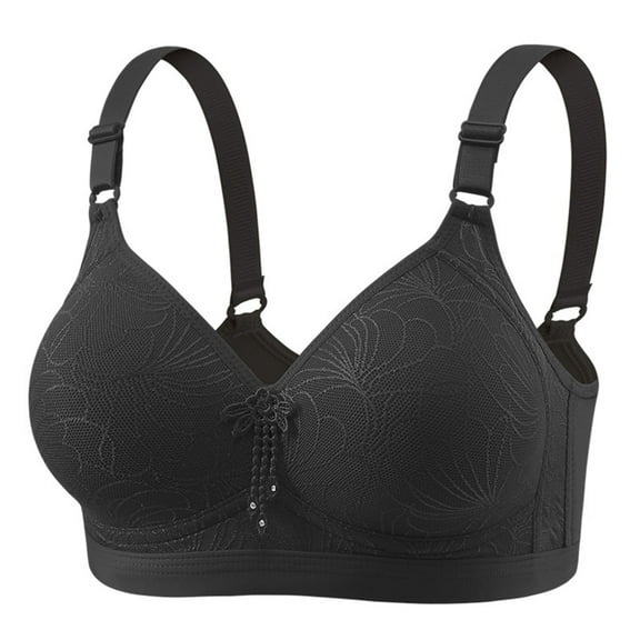 Ltctricy Wireless Bras for Women Comfortable Supportive Lift Push up Full Coverage Bralettes Plus Size Everyday Bras