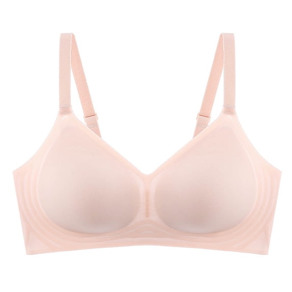 Ltctricy Wireless Bras for Women Seamless Comfort Support Lift Full Coverage Push up Bralettes Soft Everyday Bras