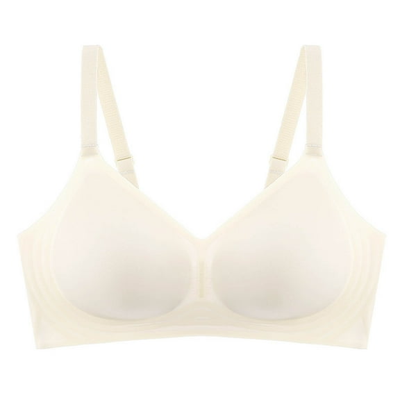 Ltctricy Wireless Bras for Women Seamless Comfort Support Lift Full Coverage Push up Bralettes Soft Everyday Bras