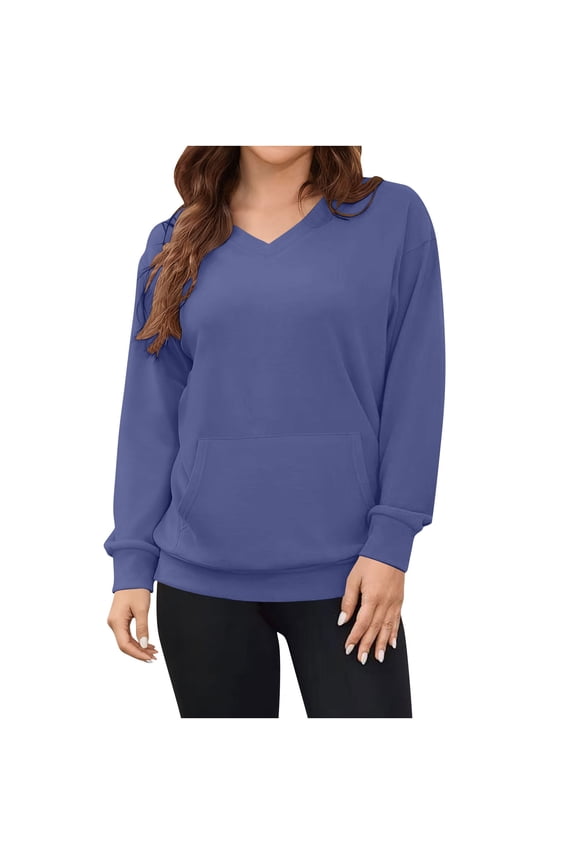 Women's Corduroy Sweatshirts Long Sleeve Half Button Collared Pullover Sweater Tops Fall Winter Clothes with Pocket(Brown,XX-Large)