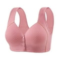 thumbnail image 1 of Ltctricy Women's Front Closure Bras Plus Size Wireless Full Coverage Push up Bras Supportive Everyday Bralettes, 1 of 5