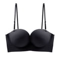 thumbnail image 1 of Ltctricy Women's Front Closure Bras Seamless Wireless Adjustable Spaghetti Strap Bandeau Bras Comfort Everyday Bralettes, 1 of 5