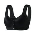thumbnail image 1 of Ltctricy Women's Front Closure Bras Wireless Comfort Supporive Full Figure Push up Bralettes Soft Plus Size Bras, 1 of 5