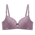 thumbnail image 1 of Ltctricy Women's Plus Size Underwire Bras Seamless Lightly Padded Full Coverage Lace Bralettes Supportive Everyday Bras, 1 of 4