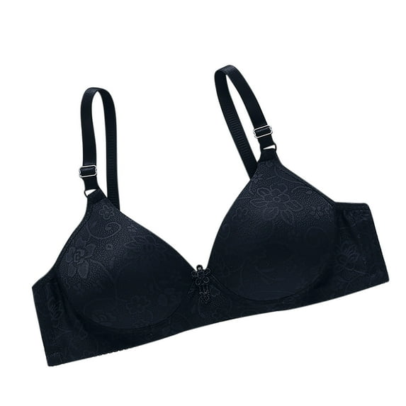 Ltctricy Women's Push up Bras No Underwire Support Full Figure Lift up Plunge Bralettes Comfortable Plus Size Bras