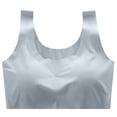 thumbnail image 1 of Ltctricy Women's Seamless Bras Comfort Wireless Padded Full Coverage Soft Push up Bralettes Cropped Tank Top with Bra, 1 of 3