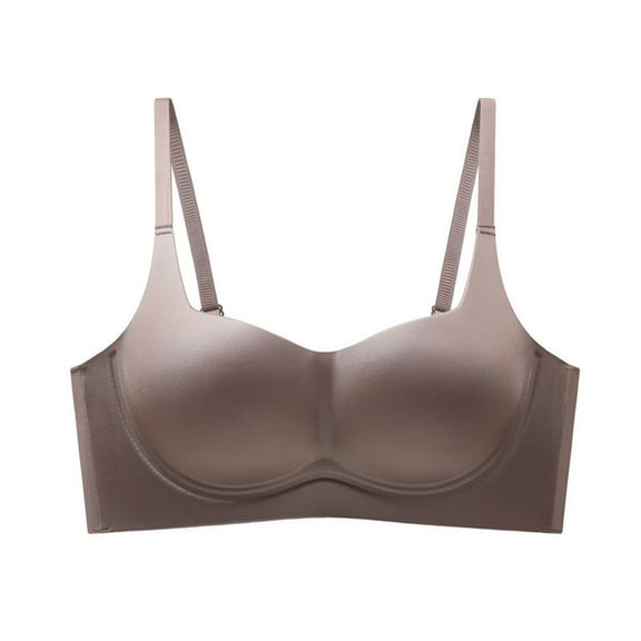 Ltctricy Women's Seamless Push up Bras Comfortable Lifting Full Coverage High Support Bralettes Soft Everyday Bras