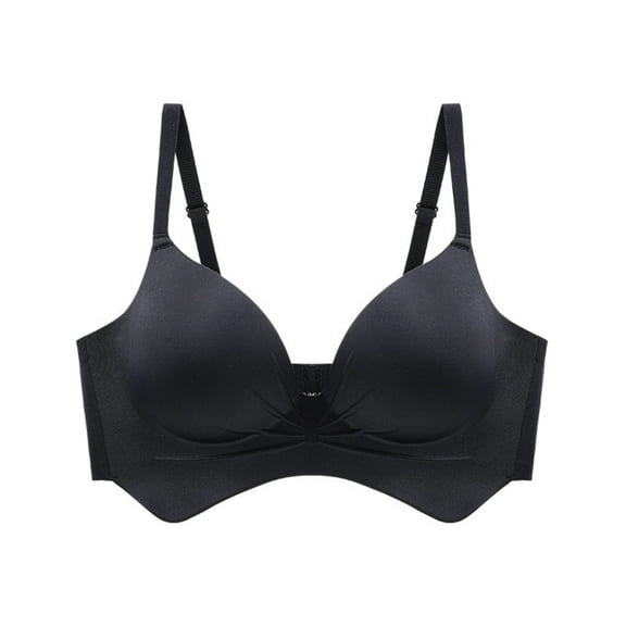 Ltctricy Women's Seamless Push up Bras No Underwire Full Coverage Supportive Lift up Bralettes Comfortable Padded Bras