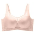 thumbnail image 1 of Ltctricy Women's Seamless Push up Bras Wireless Comfort Support Mesh Full Coverage Bralettes Soft Plus Size Bras, 1 of 6