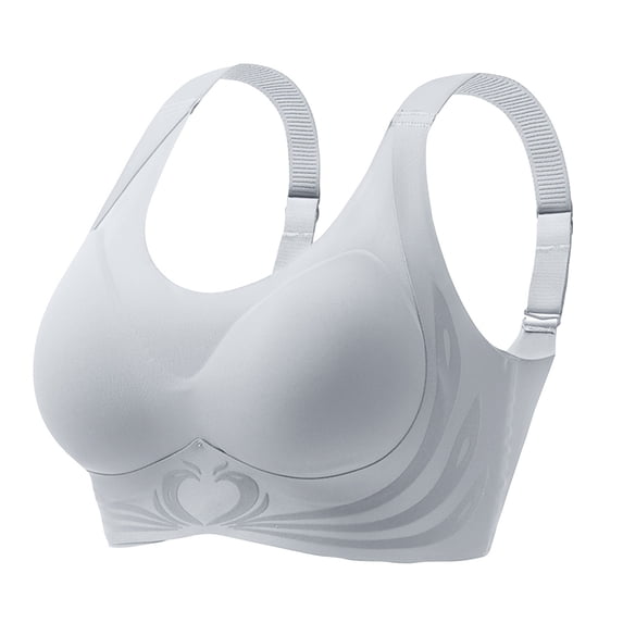 Ltctricy Women's Seamless Push up Bras Wireless Soft Support Full Coverage Plus Size Bralettes Comfortable Sports Bras
