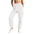 thumbnail image 1 of Ltctricy Women's Sweatpants Elastic Waisted Comfy Joggers with Pockets Casual Lounge Workout Pants Fall Clothes(White,X-Large), 1 of 7