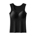 thumbnail image 1 of Ltctricy Women's Thermal Tank Tops with Built in Bra Winter Warm Fleece Lined Base Layer Underwear Sleevesless Shirts, 1 of 4