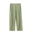 thumbnail image 1 of Ltctricy Women's Wide Leg Pajama Pants Casual Baggy Comfy Pj Bottoms Sleepwear Lounge Lightweight Soft Home Trousers, 1 of 4