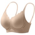 thumbnail image 1 of Ltctricy Women's Wireless Bras Comfortable Supportive Lift Push up Seamless Bralettes Full Coverage Everyday Bras, 1 of 6